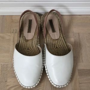 White espadrilles women’s size 11 US